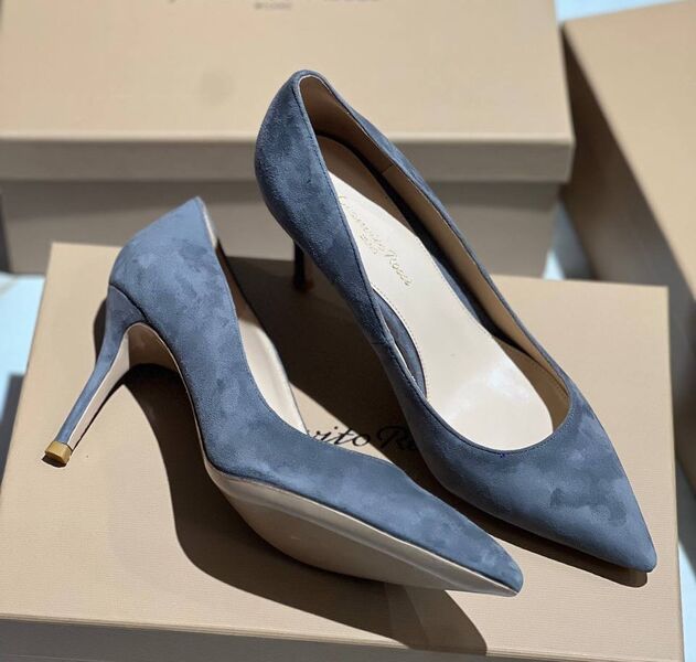 Туфли Gianvito Rossi женский замша синий 165069