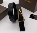 Женский ремень Bottega Veneta женский кожа черный 20910-1