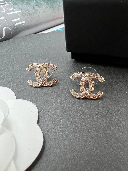 Серьги Chanel бронзовый 175271-3