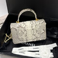 Сумка Chanel женский кожа графитовый 118821-2