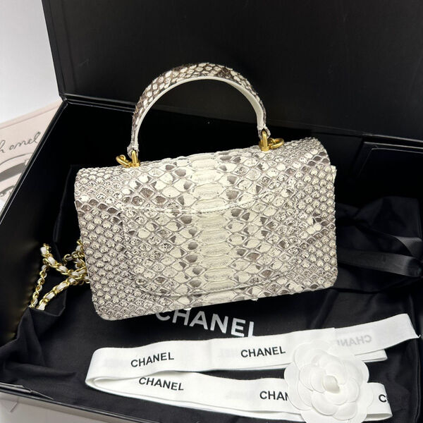 Сумка Chanel женский кожа графитовый 118821-2