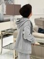 Детский костюм Balenciaga графитовый 176962-2