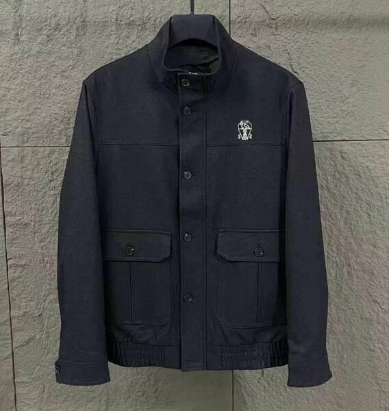 Мужская куртка Brunello Cucinelli мужской черный 168915
