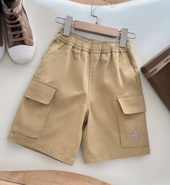 Детские шорты Burberry бежевый 179384