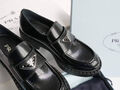 Лоферы Prada женский кожа черный 124398-2