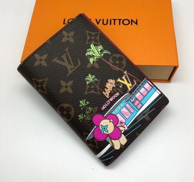 Обложка на паспорт Louis Vuitton женский канва 55374