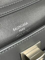 Сумка Balenciaga женский кожа графитовый 150613-7