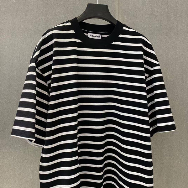 Мужская футболка Jil Sander мужской черный 180702-2