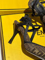 Туфли Fendi женский текстиль 150454-3