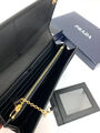 Кошелек Prada женский кожа черный 132292-8
