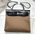 Сумка Hermèsherbag Zip женский кожа черный 123154-1