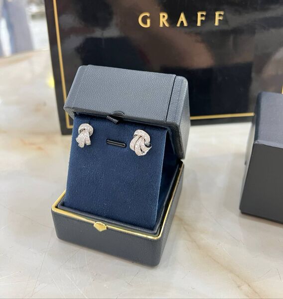 Серьги Graff графитовый 176061-3
