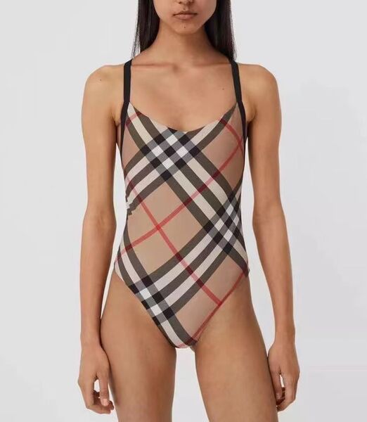 Купальник Burberry женский бежевый 37031