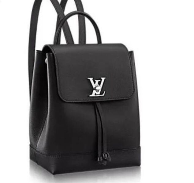 Рюкзак Louis Vuitton женский кожа черный 126865