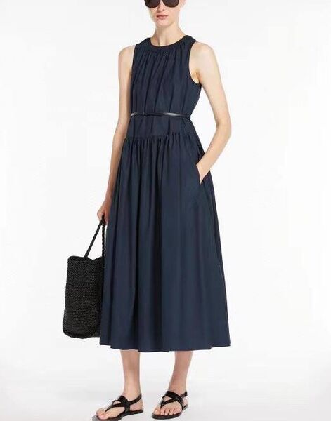 Платье Max Mara женский темно-синий 152973