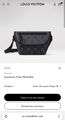 Мужская сумка мессенджер Louis Vuitton мужской кожа черный 169140-6