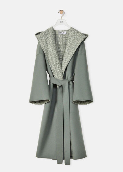 Пальто Loewe женский болотный 123580-3