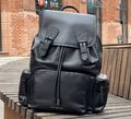 Мужской рюкзак Burberry мужской кожа черный 108656-1