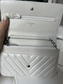 Сумка Chanel Mini женский кожа белый 143088-3