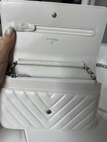 Сумка Chanel Mini женский кожа белый 143088-3