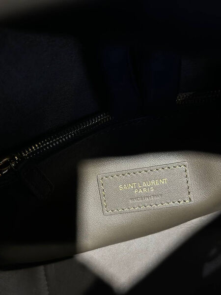 Сумка Saint Laurent женский кожа графитовый 143500-12