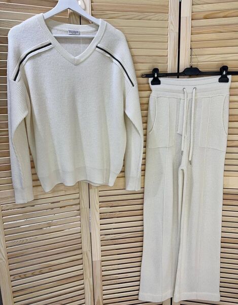 Костюм Brunello Cucinelli женский графитовый 127155