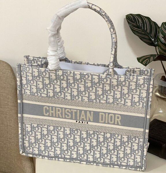 Сумка Dior Book Tote 41 женский графитовый 74326