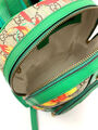 Рюкзак Gucci женский канва monogram темно-зеленый 133571-3