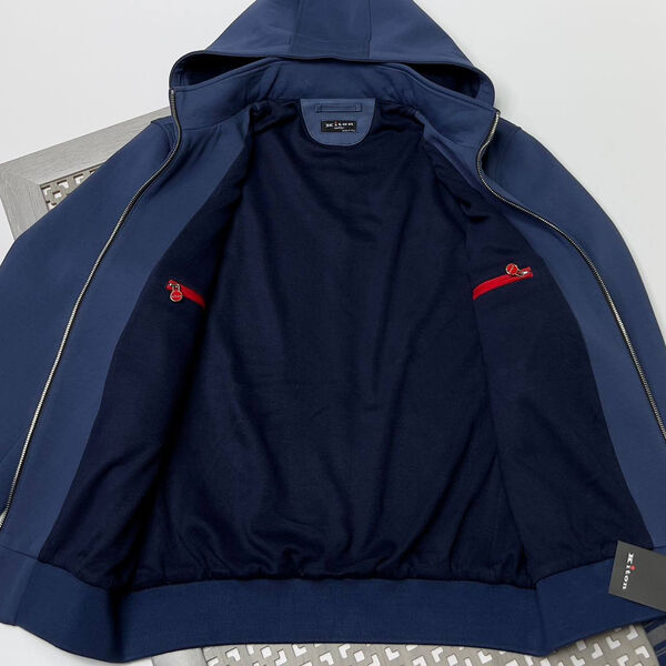 Мужской костюм Kiton мужской бирюзовый 136903-5