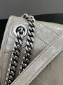 Сумка Saint Laurent Niki Medium женский кожа графитовый 160386-8