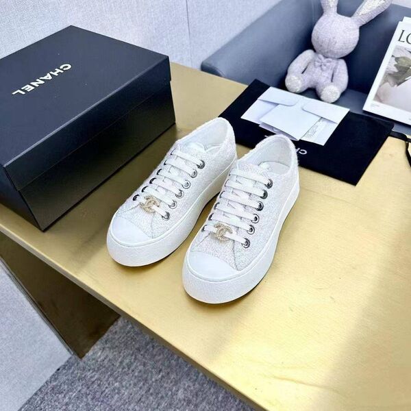 Chanel женский кожа белый 202516-6