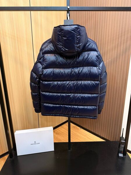 Moncler мужской пуховик мужской синий 202513-4