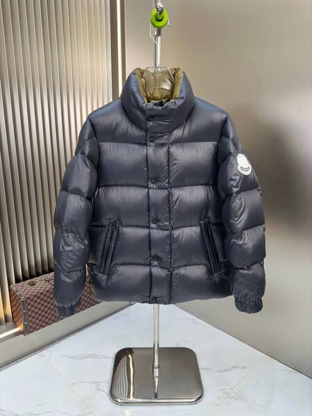 Moncler Tripiti пуховик мужской пух перо черный 2025172-3