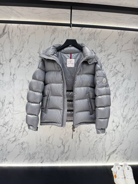 Moncler пуховик мужской графитовый 2025178-6