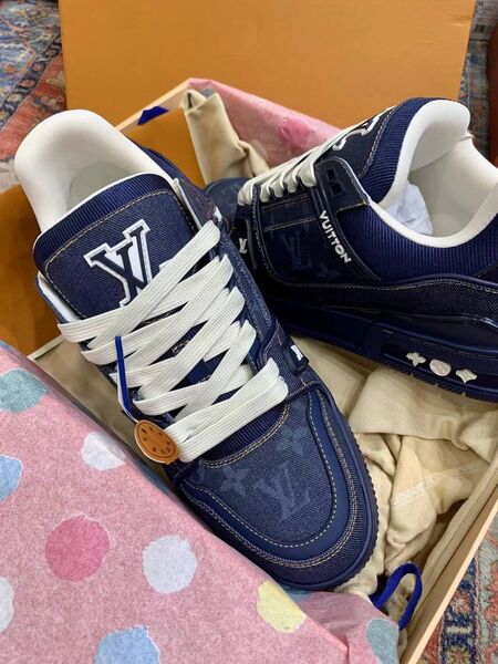 Louis Vuitton Trainer мужской синий 2025138-3