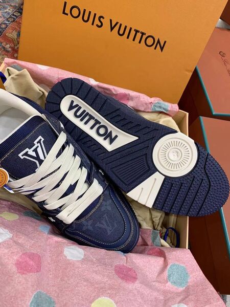 Louis Vuitton Trainer мужской синий 2025138-5