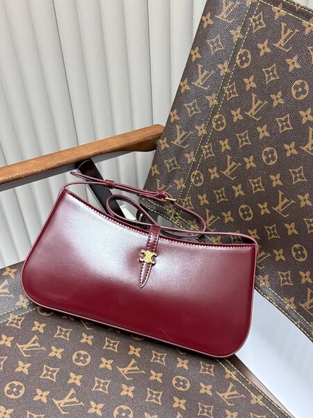 Celine женский кожа бордовый q3198183-1