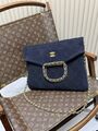 Chanel женский замша синий q0981002-1-2