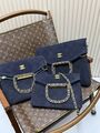 Chanel женский замша синий q0981002-1-1