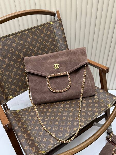 Chanel женский замша a1623455-1-4
