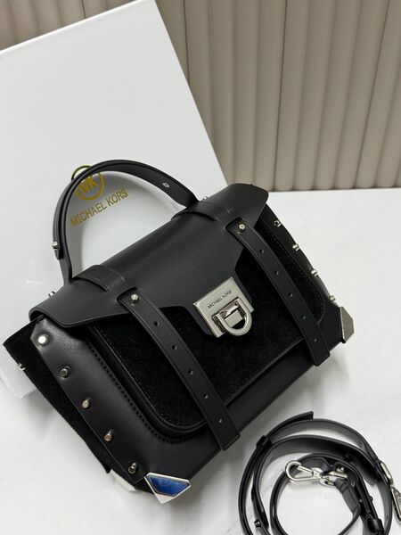 Сумка Michael Kors женский кожа черный w0066586-1