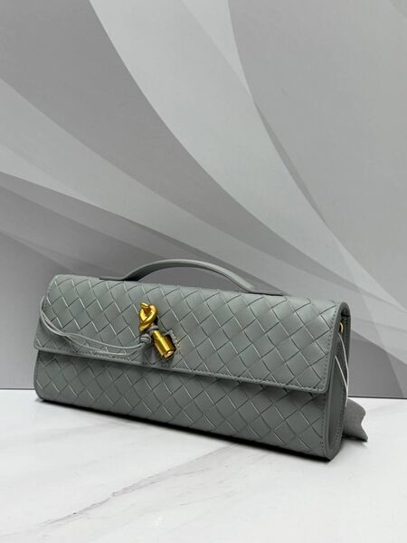 Сумка Bottega Veneta женский кожа графитовый j3491121-1
