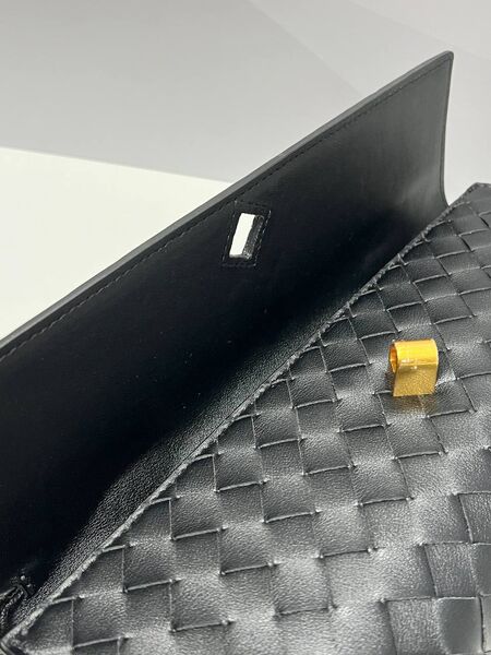 Сумка Bottega Veneta женский кожа черный l7642540-1-5