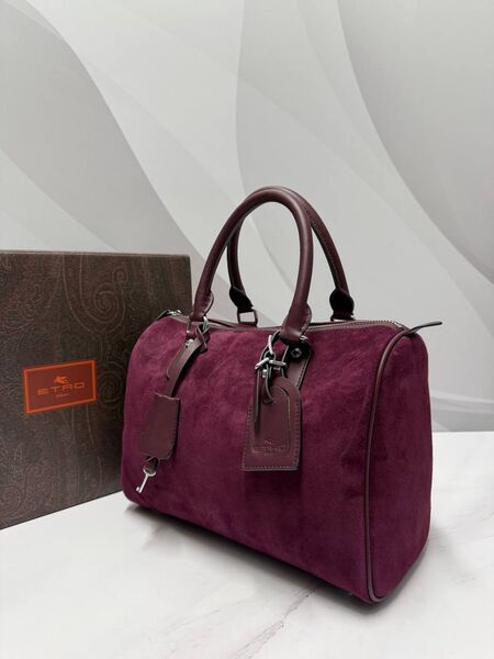 Сумка Etro женский замша фиолетовый d7921231-1