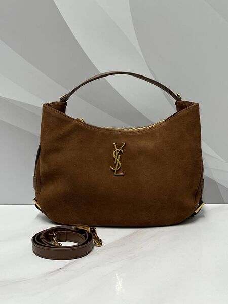 Сумка Saint Laurent женский замша бежевый m5855185-1