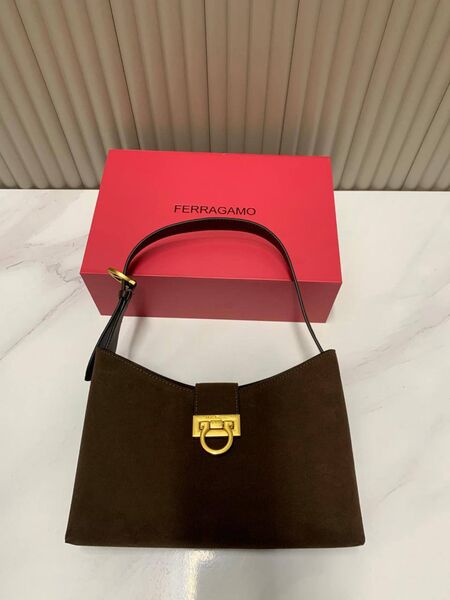 Сумка Ferragamo женский замша w0451968-1-3