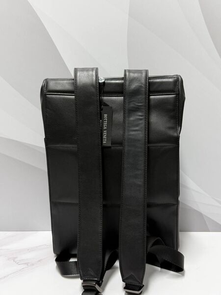 Рюкзак мужской Bottega Veneta кожа черный p4103460-1-3
