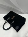 Сумка Saint Laurent женский замша черный p2551605-1-4