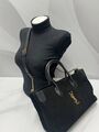 Сумка Saint Laurent женский замша черный p2551605-1-5