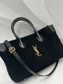 Сумка Saint Laurent женский замша черный p2551605-1-2